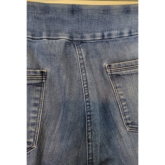 Westbound Woman Jeans Womens 16W Regular Straight Leg Medium Wash Denim Blue - Picture 9 of 11